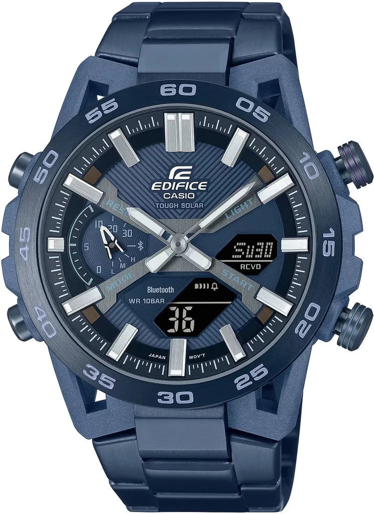 Ceas Barbati, Casio Edifice, Bluetooth Smartphone Link ECB-2000CB-2AEF