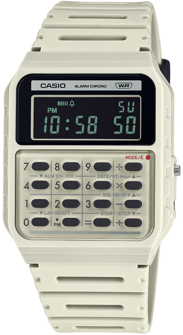 Ceas Casio, Vintage Edgy Calculator CA-53WB-8BEF