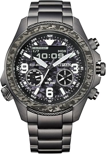 Ceas Barbati, Citizen, Promaster Land JV1008-63E, Set cu Bratara suplimentara