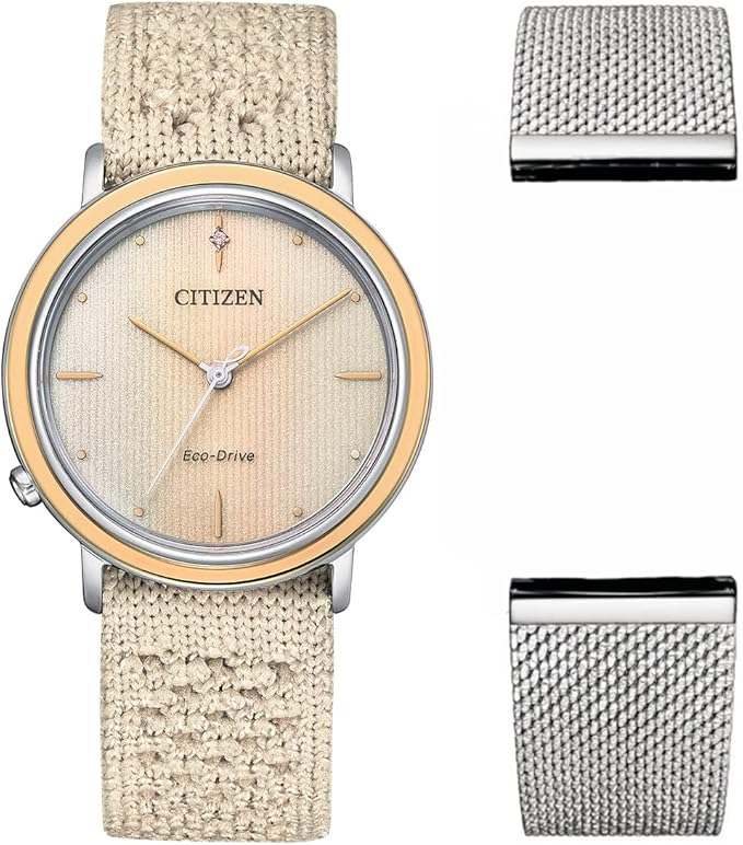 Ceas Dama, Citizen, 10th Anniversary EM1006-40A, Set cu Bratara suplimentara