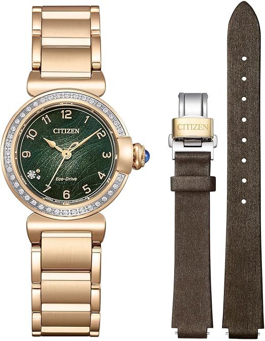 Ceas Dama, Citizen, Round EM1123-62X, Set cu Bratara suplimentara