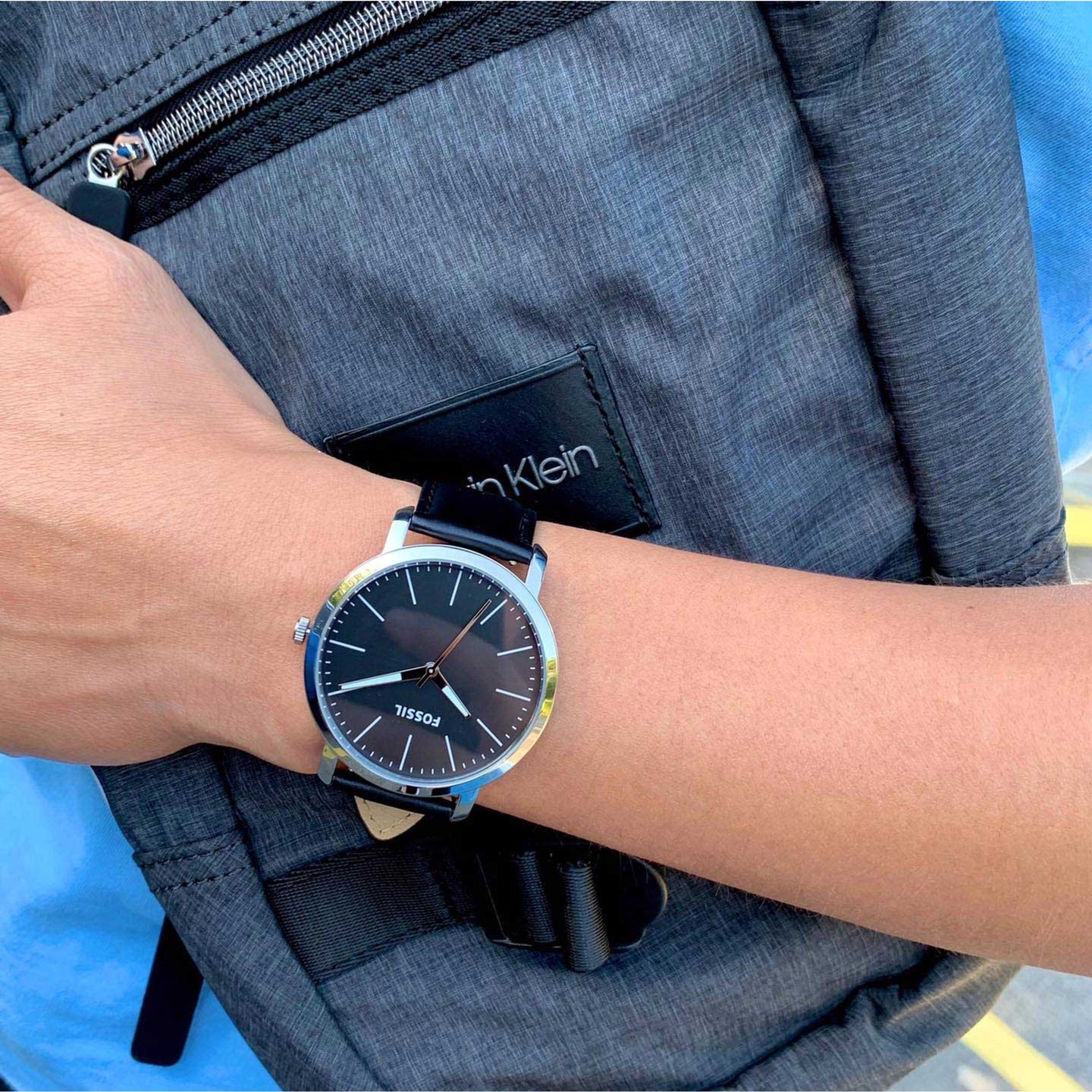 Ceas Barbati, Fossil, Luther BQ2466SET, Set cu Bratara suplimentara - 3 | YEO