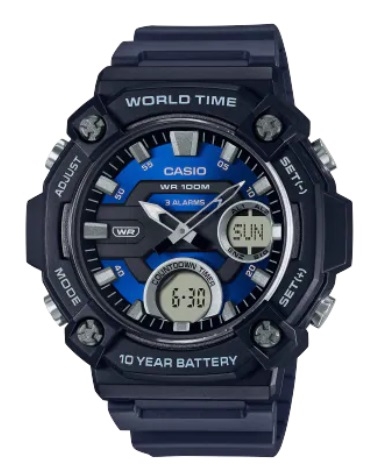 Ceas Barbati, Casio, Collection AEQ AEQ-120W-2AVDF