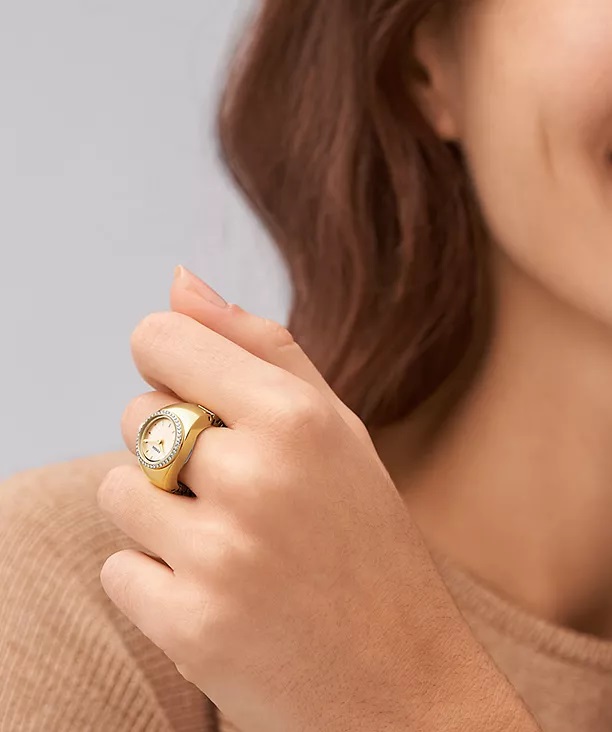Ceas Dama, Fossil, Watch Ring ES5319