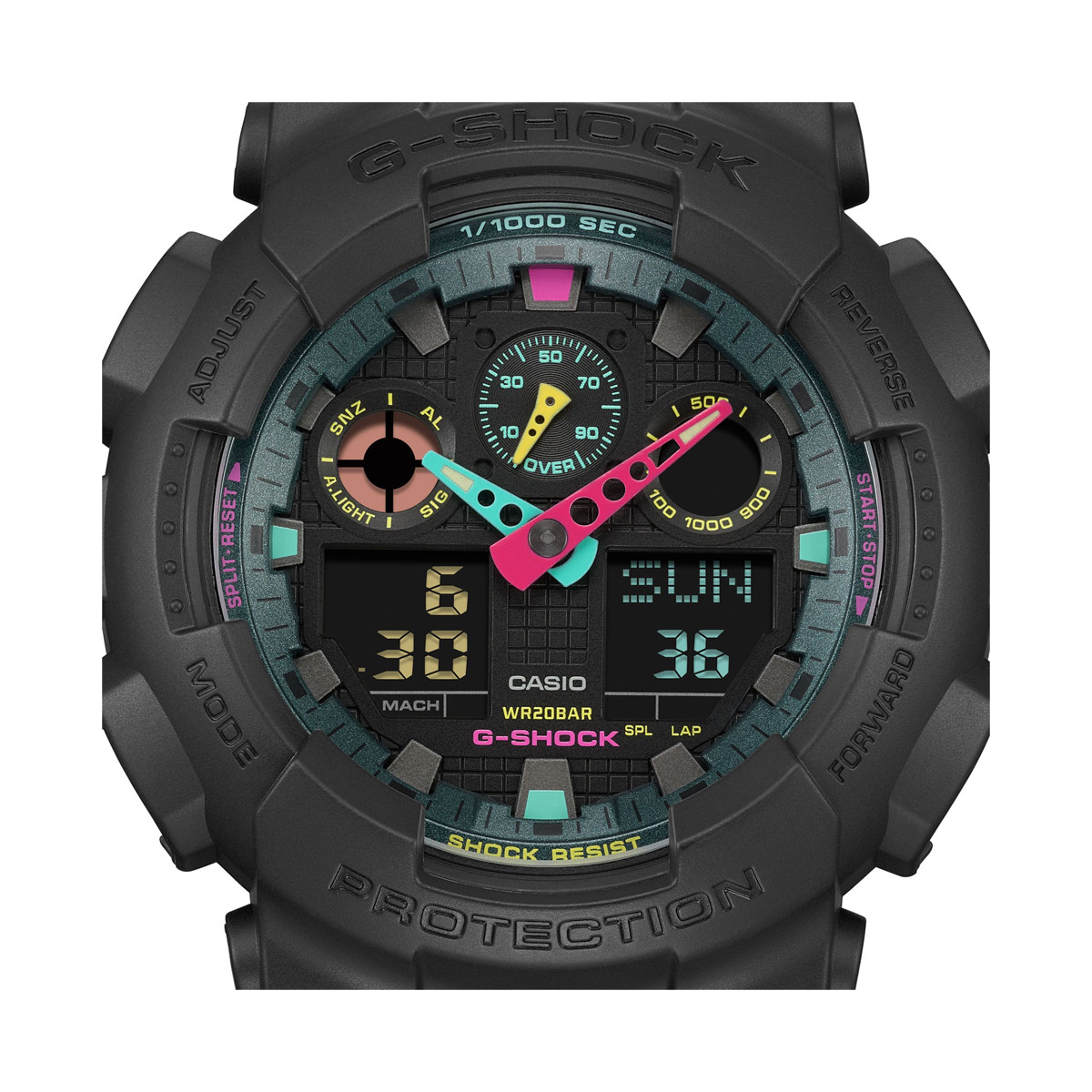 Ceas Barbati, Casio G-Shock, Classic GA-1 GA-100MF-1AER - 3 | YEO