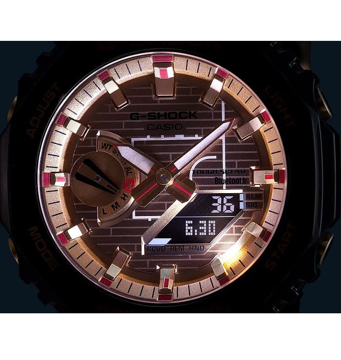 Ceas Barbati, Casio G-Shock, G-Squad Bluetooth GBM-2100RH-1AER - 2 | YEO
