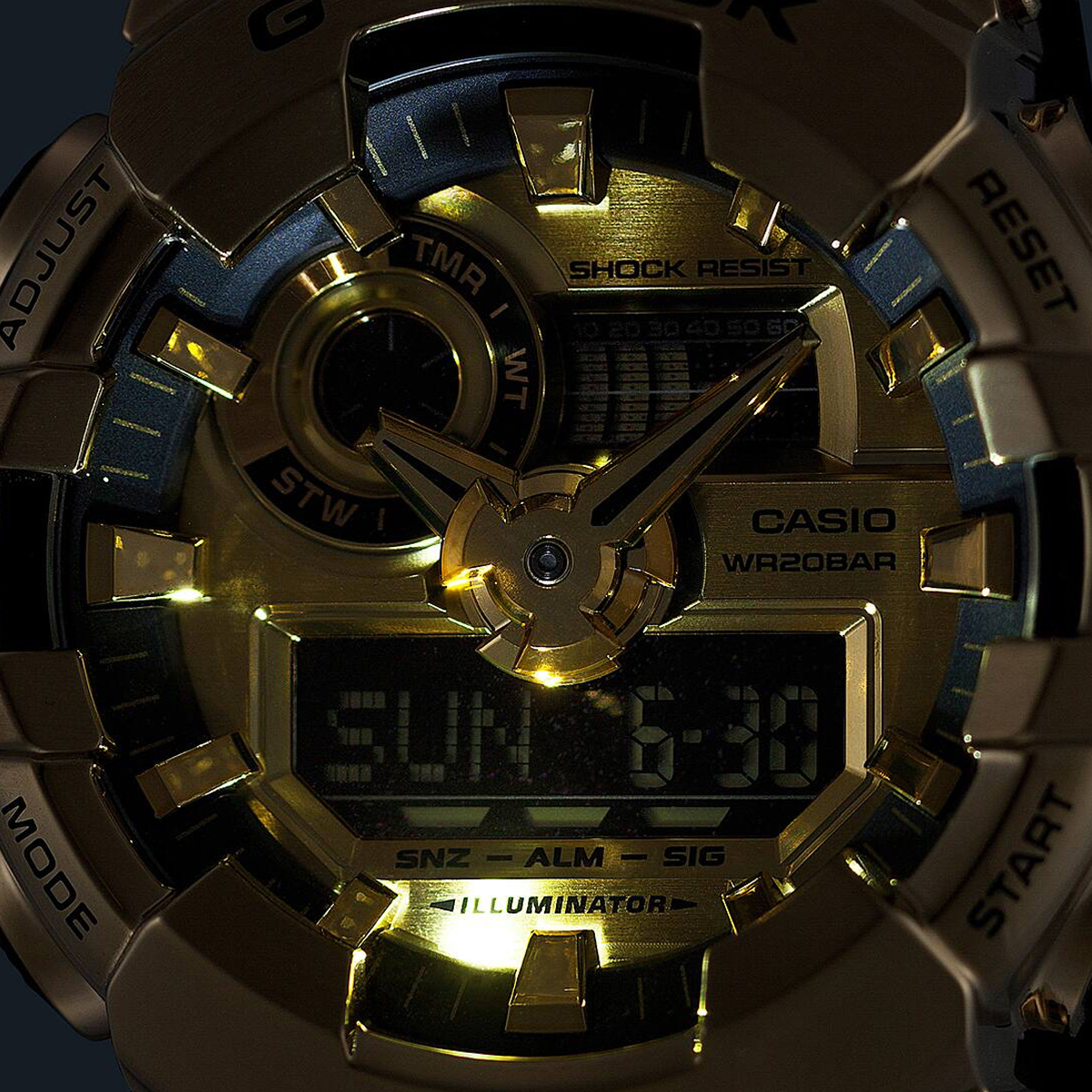Ceas Barbati, Casio G-Shock, Classic GM GM-700G-9AER - 2 | YEO