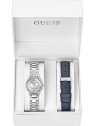 Ceas Dama, Guess, Melody GW0808L1, Set cu Bratara suplimentara