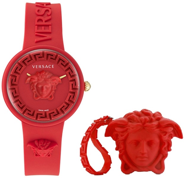Ceas Dama, Versace, Medusa Pop VE6G00723, Set cu Poseta