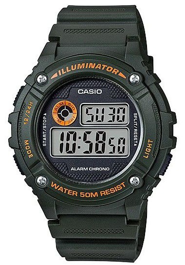 Ceas Barbati, Casio, Collection W-21 W-216H-3BVDF