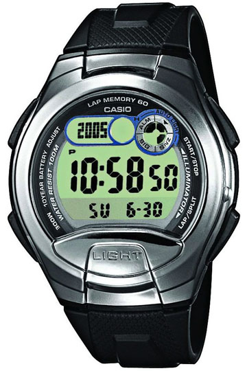 Ceas Barbati CASIO SPORT COLLECTION ILLUMINATOR LAP MEMORY 60 W-752-1A