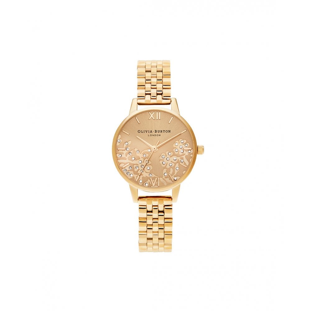 Ceas Dama, Olivia Burton, Bejewelled Lace OB16MV105