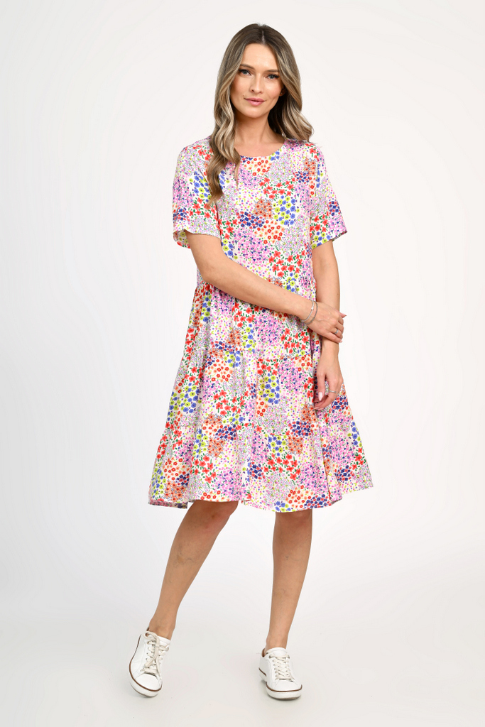 Rochie Dama, Eranthe, Microfloral V325