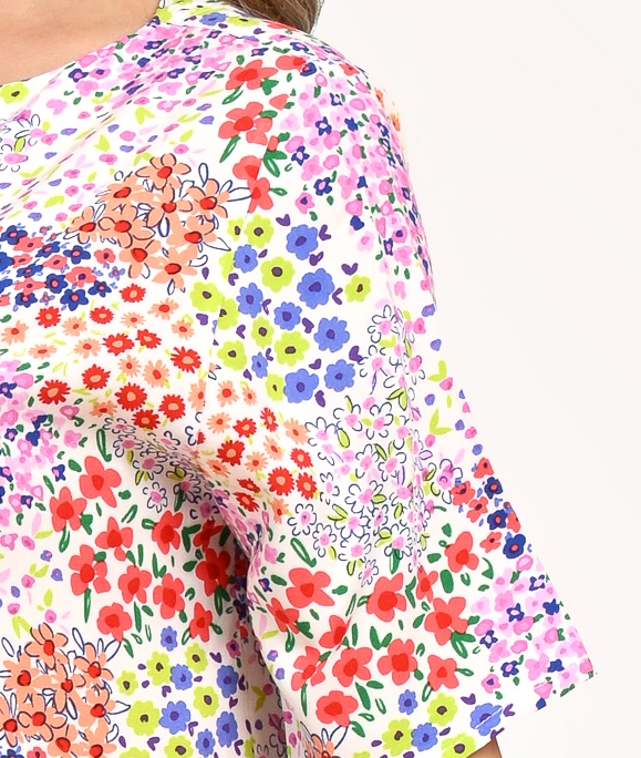 Rochie Dama, Eranthe, Microfloral V325