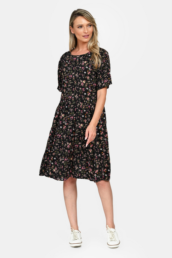 Rochie Dama, Eranthe, Microfloral V327