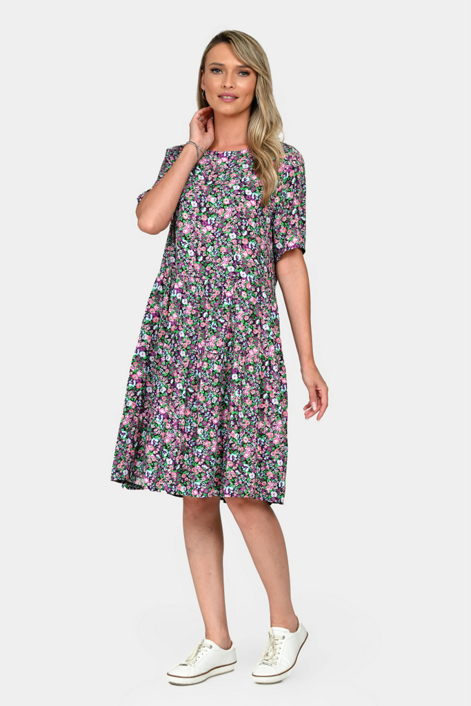 Rochie Dama, Eranthe, Microfloral V329