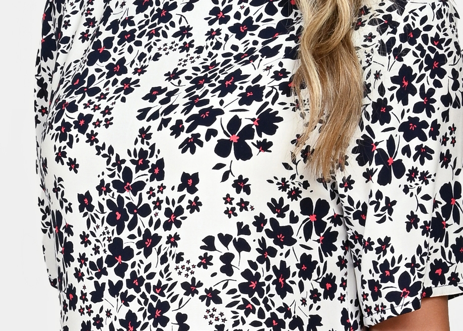 Rochie Dama, Eranthe, Microfloral V330 - 2 | YEO