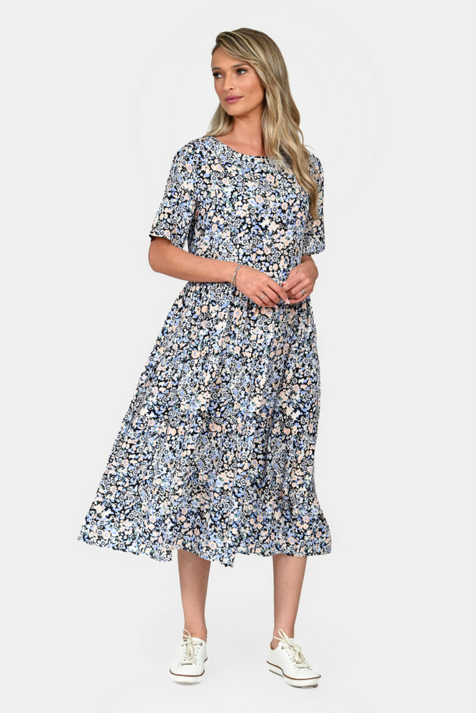Rochie Dama, Eranthe, Microfloral V332