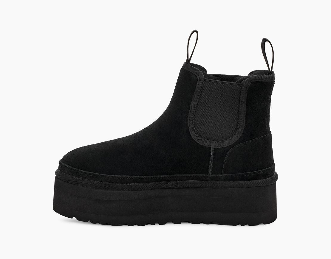 Ghete Dama, UGG, Neumel Platform Chelsea 1134526-BLK