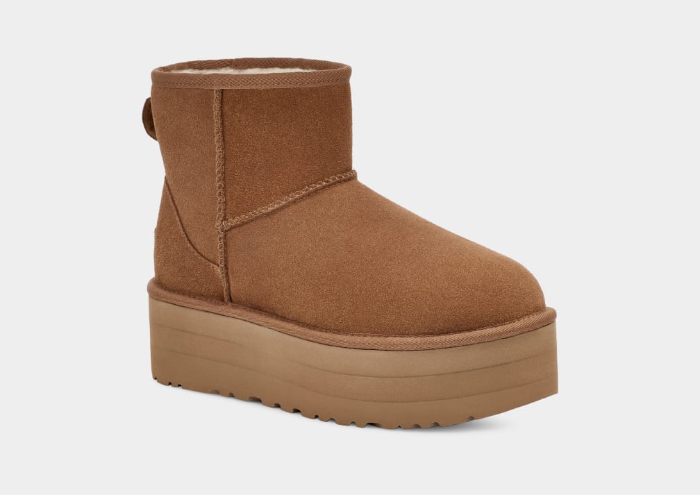 Ghete Dama, UGG, Classic Mini Platform 1134991-CHE