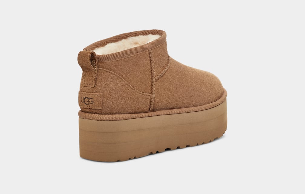 Ghete Dama, UGG, Classic Ultra Mini 1135092-CHE - 4 | YEO