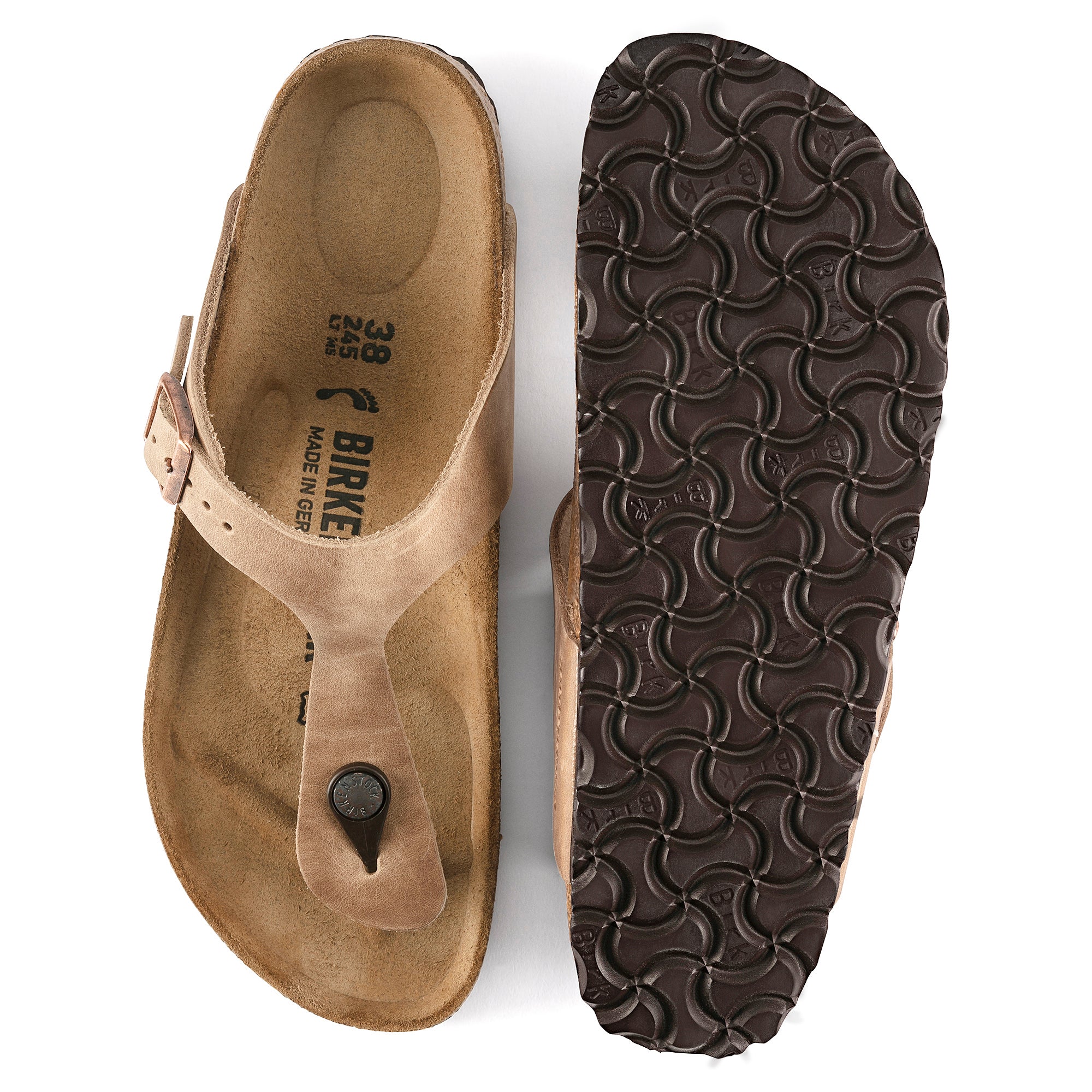 Papuci Unisex, Birkenstock, Gizeh Natural 943813 - 4 | YEO