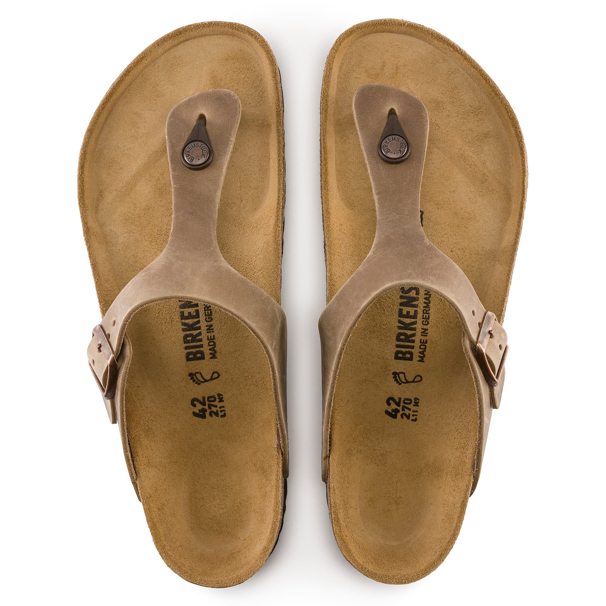 Papuci Unisex, Birkenstock, Gizeh Natural 943813 - 3 | YEO