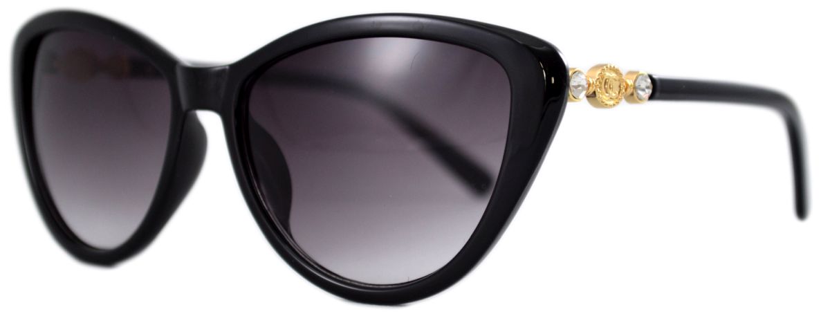 Ochelari de soare Ochi de pisica Cat eye III - Negru