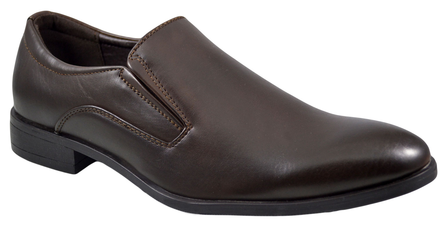 Pantofi barbatesti maro eleganti Slip-on