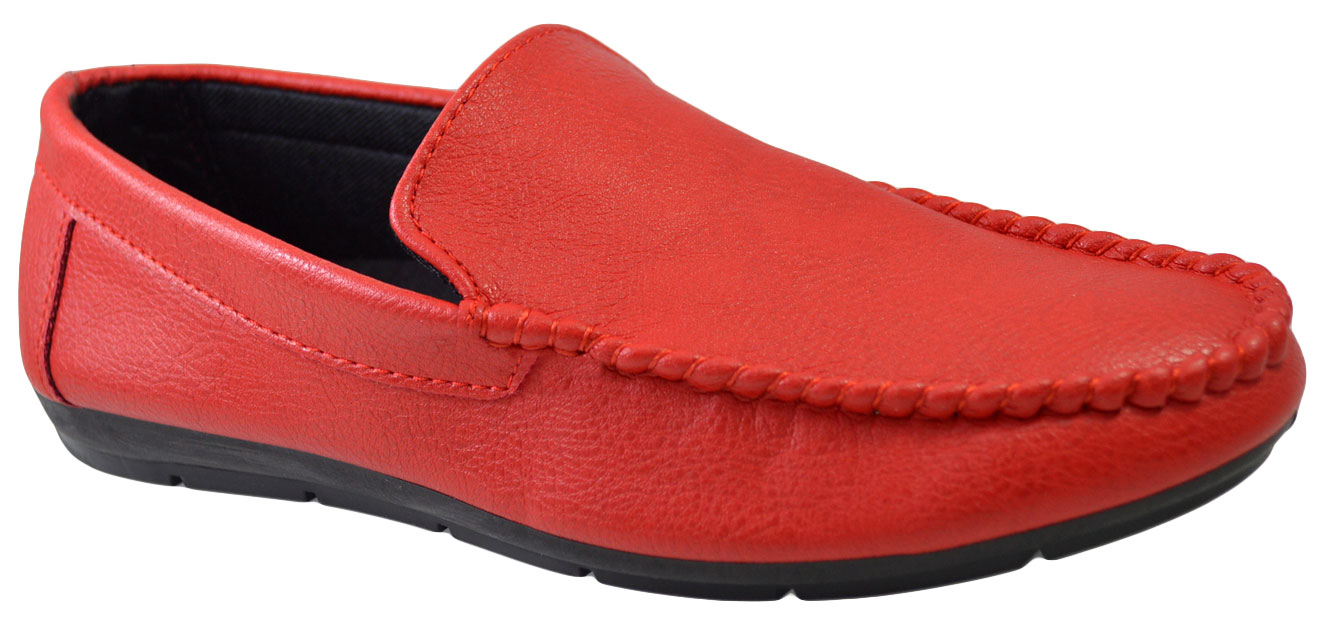 Mocasini Barbatesti Rosii Corner